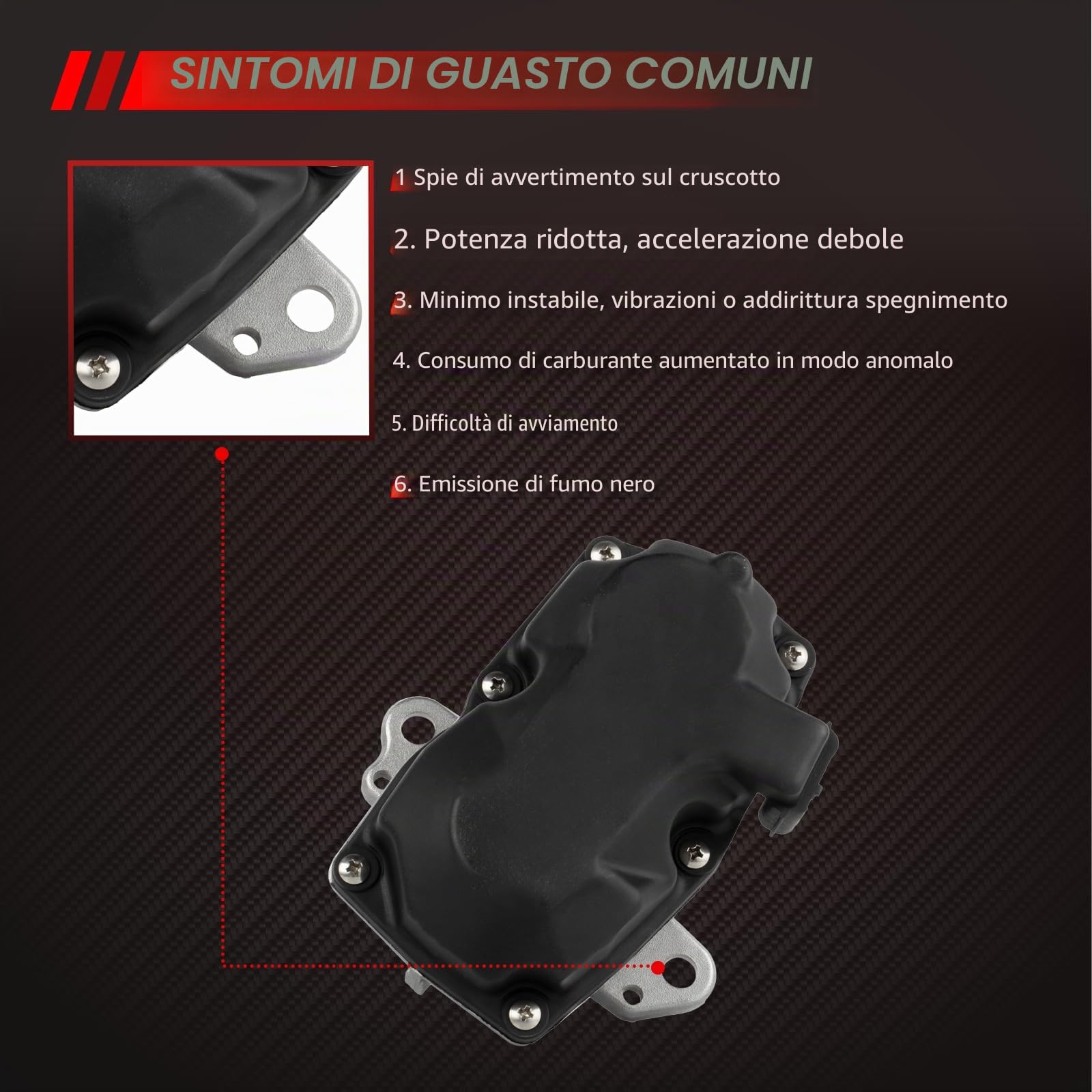 Valvola EGR, ricircolo dei gas di scarico elettrico di ricambio per Classe C W205 S205 Vito W447 NV300 X-Trail Vivaro Espace Trafic Grand Scénic Accessori Auto Parte # 147109816R 147101478R
