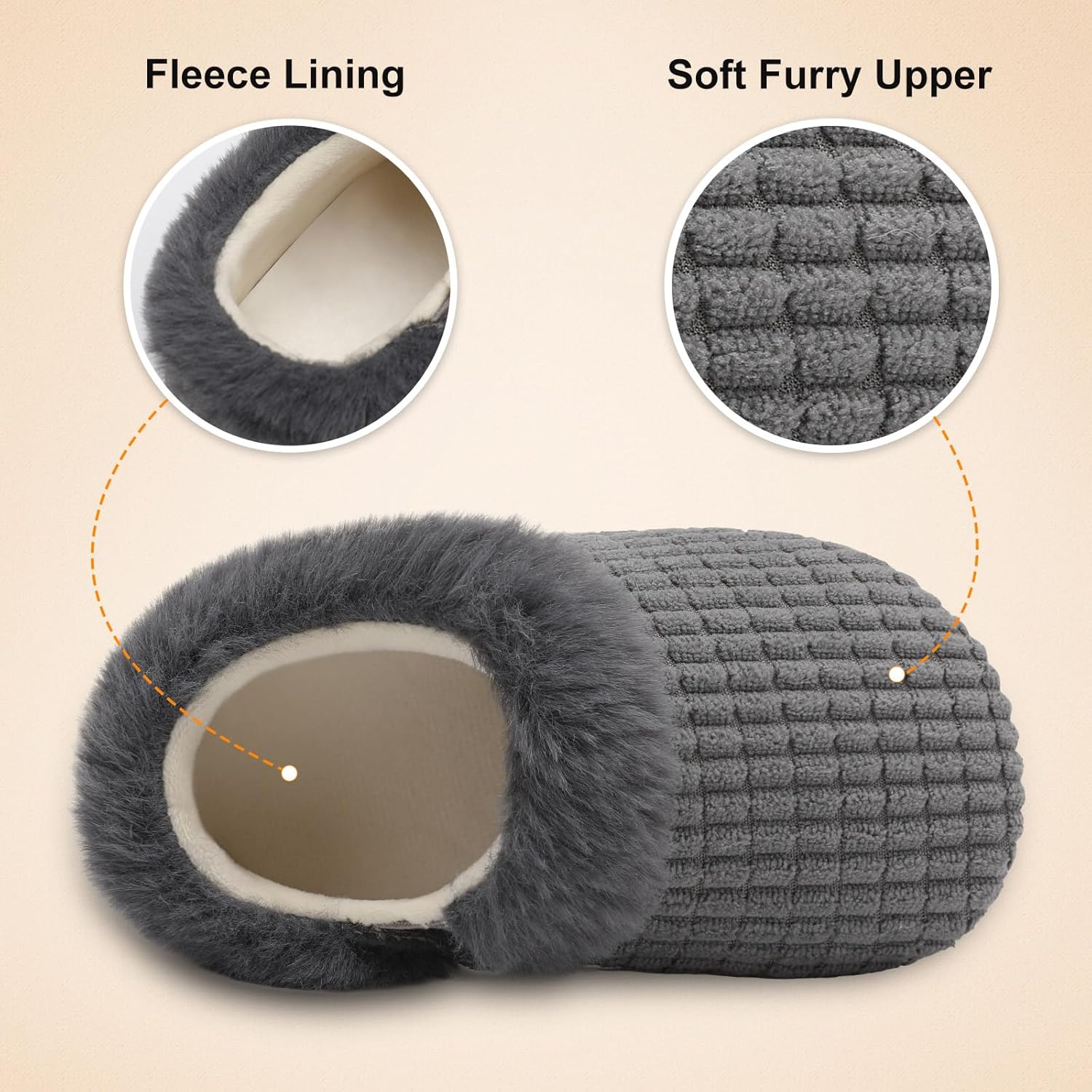 Centipede Demon Toddler Slippers for Boys Girls Slip on Kids Baby Toddlers House Shoes Lightweight Barefoot Furry Sock Shoes Indoor Outdoor Warm Walking Shoes - Image 4