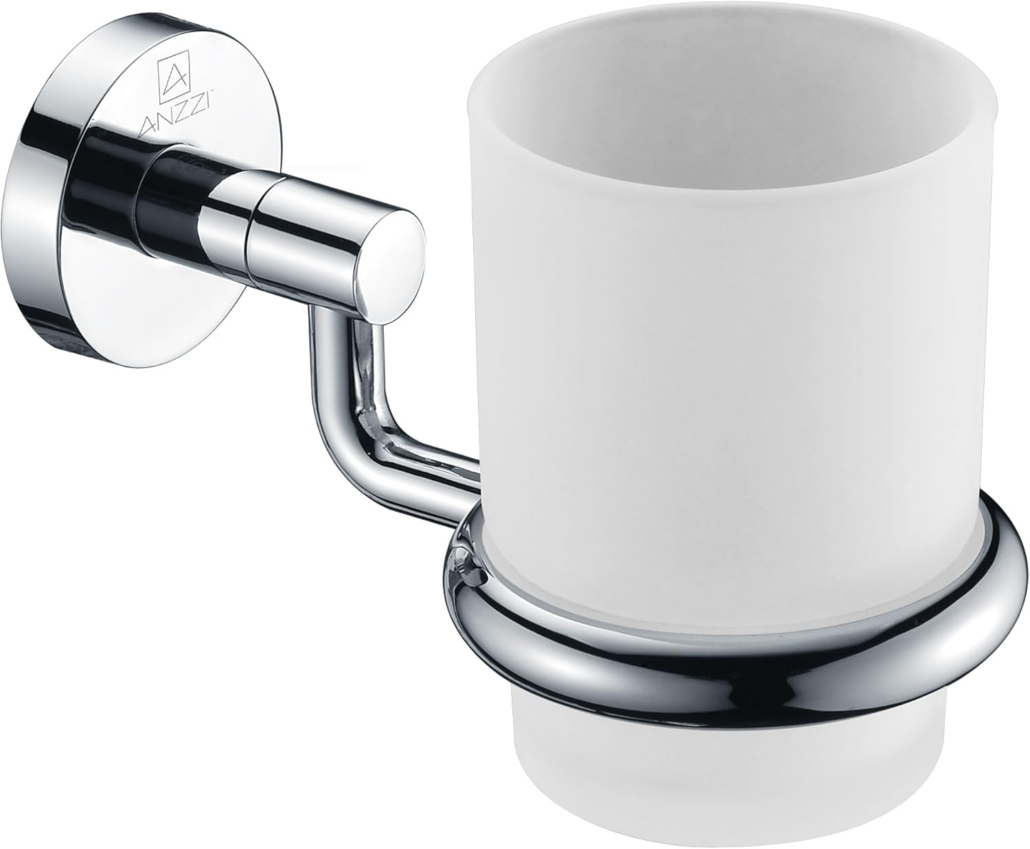 Anzzi Caster Series Polished Chrome Toothbrush Holder