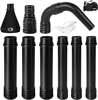 Buzzlett Upgraded Universal Gutter Cleaning Tools for Leaf Blowers, Compatible with Leaf Blower Brands