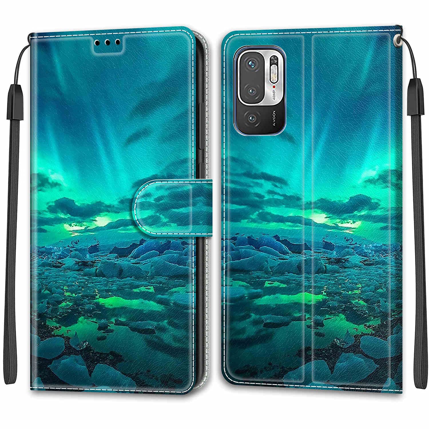 Custodia Xiaomi Redmi Note 10 /Poco M3 Pro 4G 5G Note 10T Cover FLIP Libro STAND