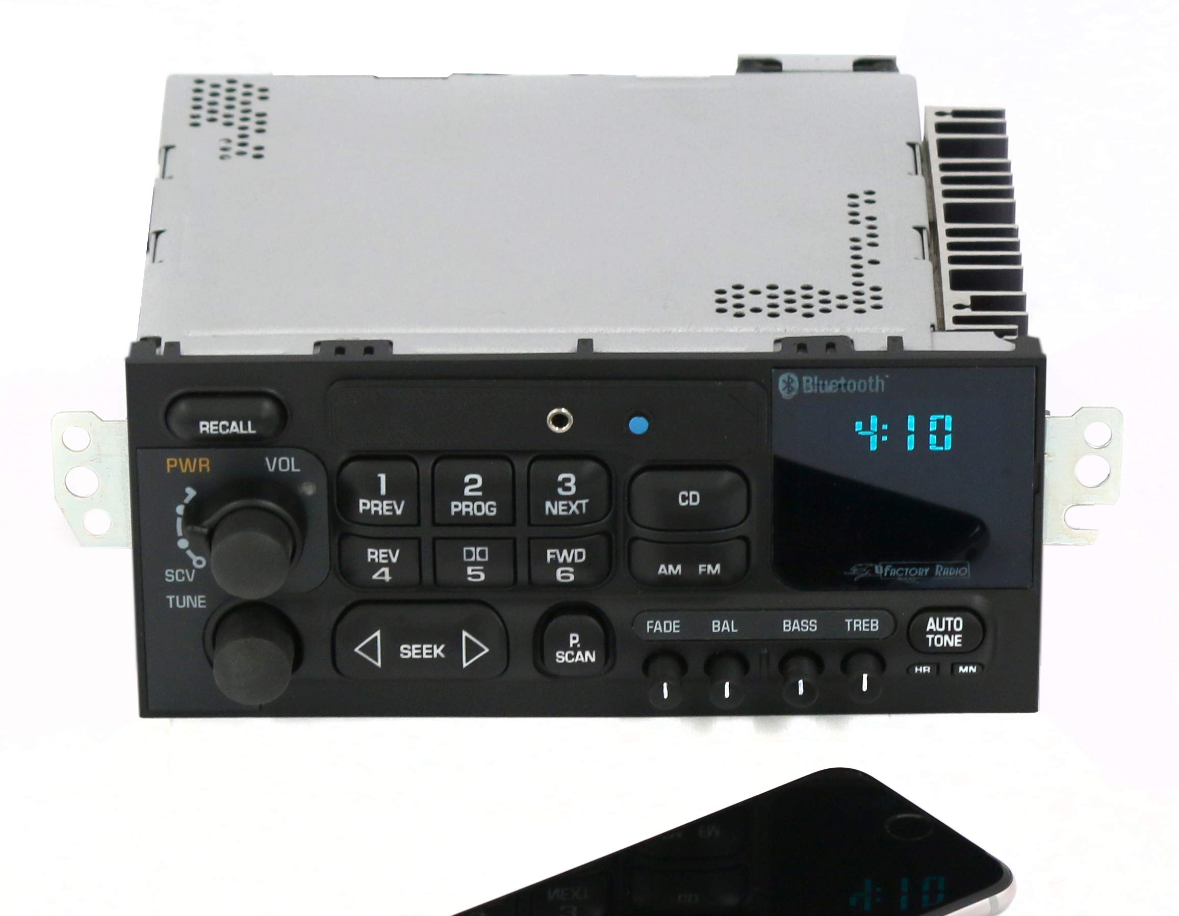 Amazon.com: 1 Factory Radio AM FM Radio with Aux Input, Bluetooth