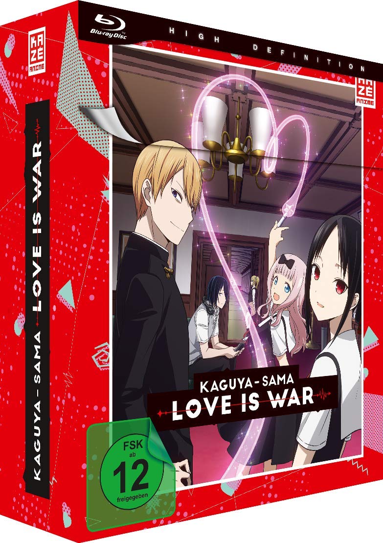 Kaguya-sama: Love Is War - Vol. 1 Blu-ray Limited Edition, anime de importación con estuche