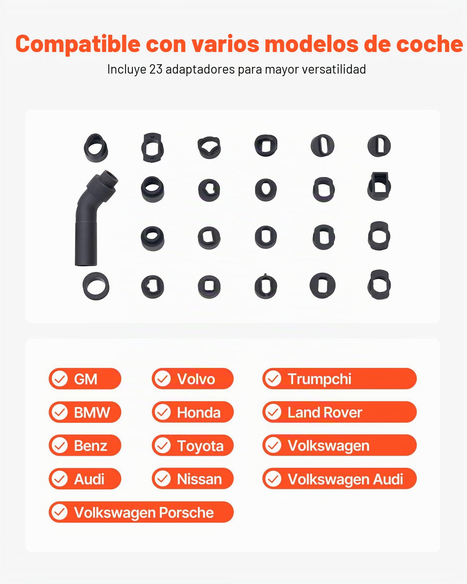 VEVOR Máquina de Chorro de Arena de Nuez 1600 W Tanque de 30 L, Máquina de Limpieza de Válvulas y Colectores de Admisión, con 2,5 kg de Cáscara de Nuez y 23 Adaptadores para Motores de Automóviles