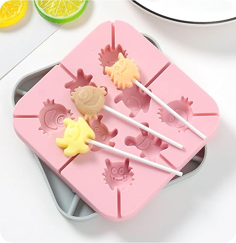 Miniatura 9 de Aqibera 100 palitos verdes de 6 pulgadas, papel seguro de grado alimenticio, para galletas, piruletas, dulces, golosinas de fiesta, malvavisco,