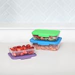 Sistema Nest It Food Storage Containers with Lids, 3 Pack
