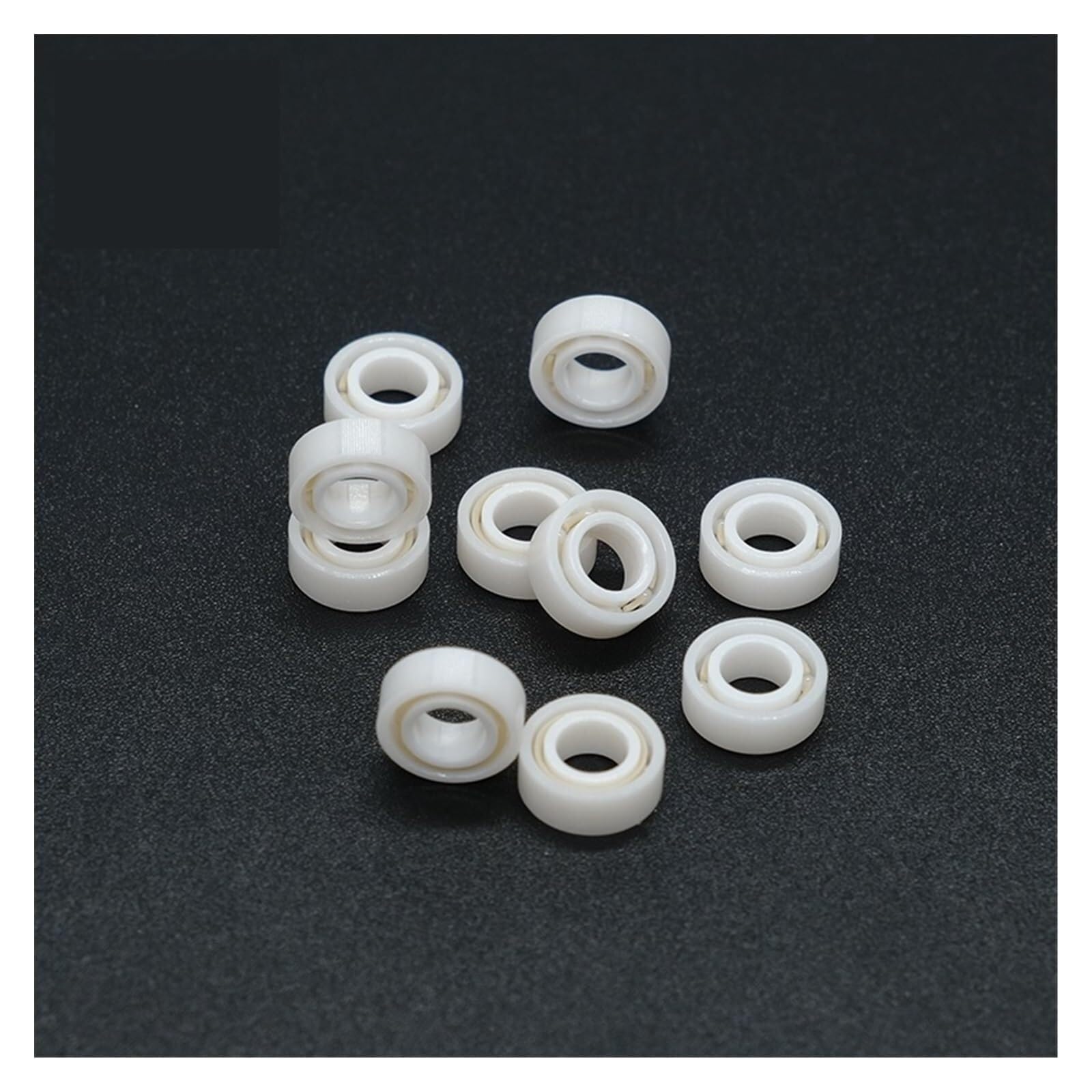 Industrial Shaft Bearings, 1Pcs MR95 5X9X3 Mm Full Ceramic Bearing ABEC-9 ZrO2 Ball Zirconia Lucky