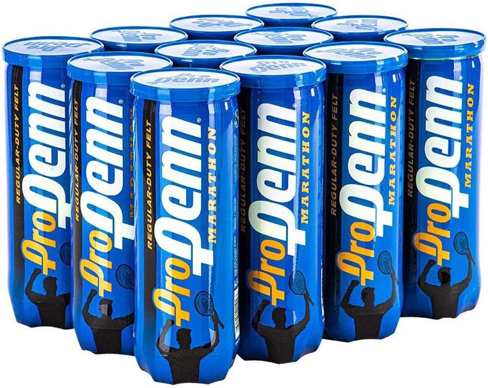 Pro Penn Marathon (Holiday Pack) Regular Duty Tennis Balls (12 Cans)