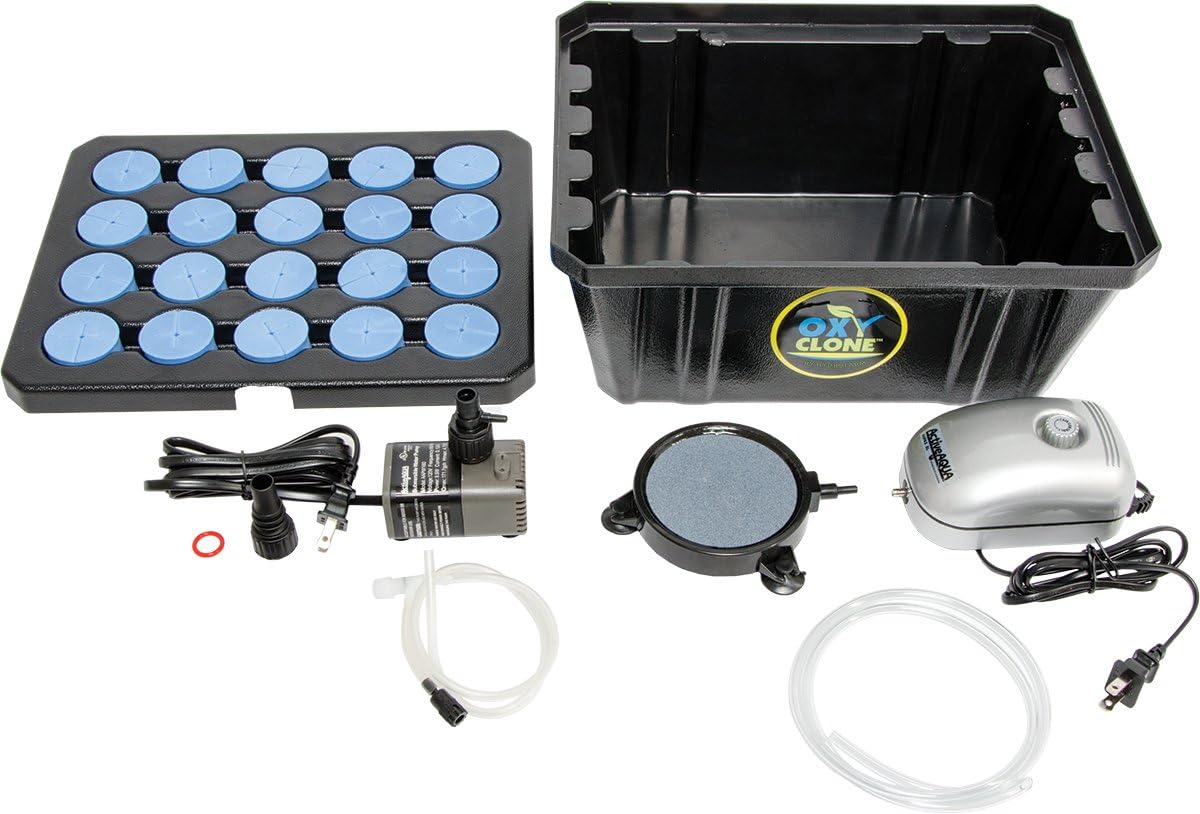 OxyClone OX20SYS 20 Site, Compact Recirculating Cloning Propagation System, Heavy Yields