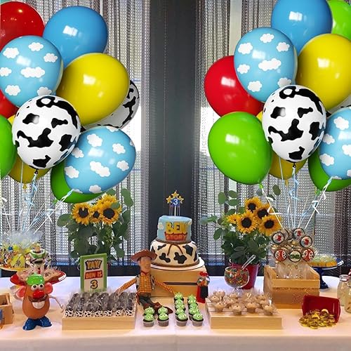 Miniatura 10 de Globos de fiesta rosa y vaca, globos de vaca rosa, 60 globos de látex con estampado de vaca de 12 pulgadas, globos rosas de vaca para niñas,