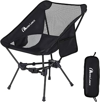MOON LENCE Portable Camping Chair Backpacking Chair - The 4th Generation Ultralight Folding Chair - Compact, Lightweight Fold