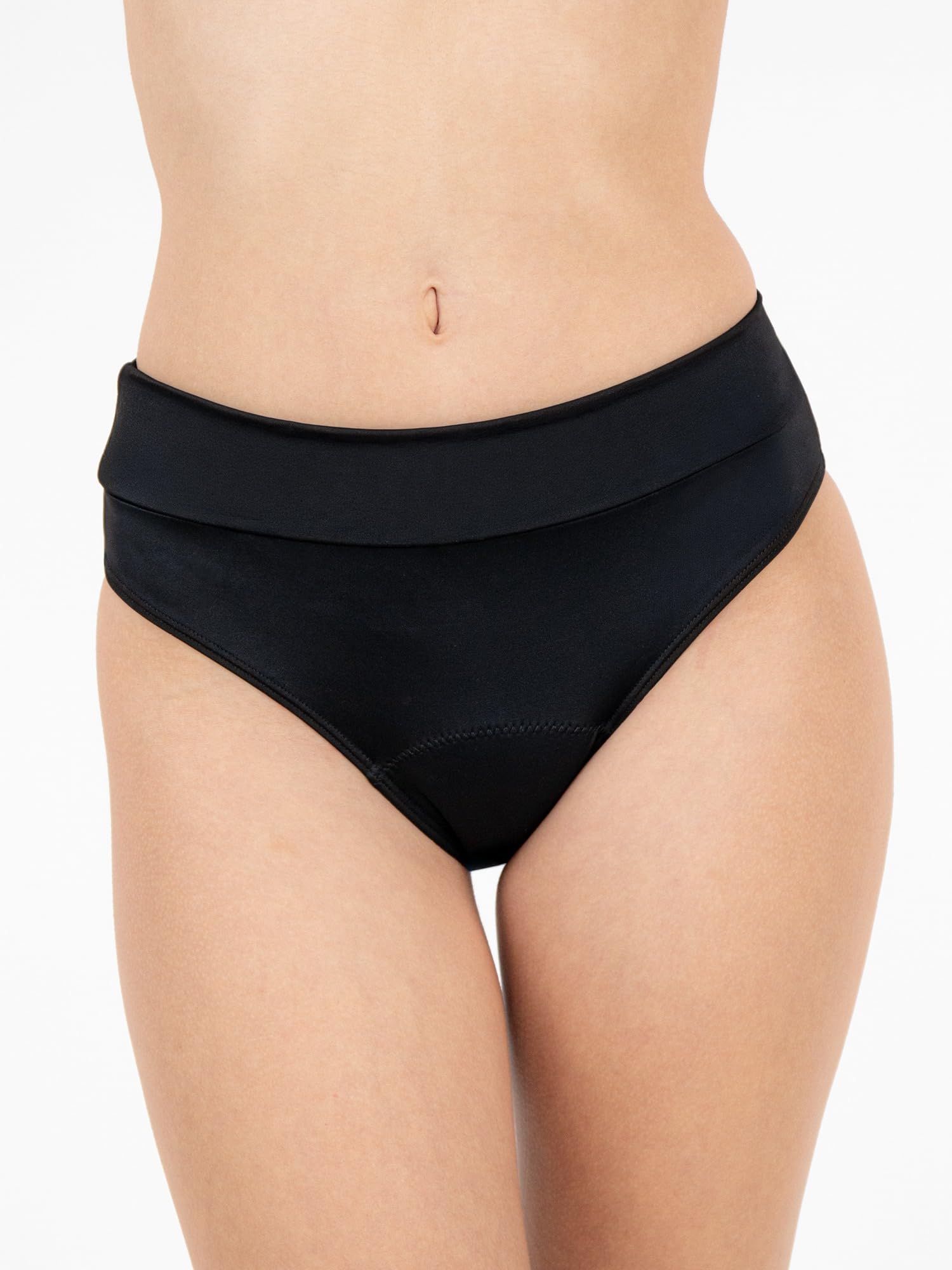 MYLILY Perioden Bikinihose Damen, Mädchen & Teenager Basic | Perioden Bademode zum Schwimmen in Pool & Meer | 3-4 Tampons | Auslaufsicher, Geruchsneutral, Oeko-TEX, Vegan