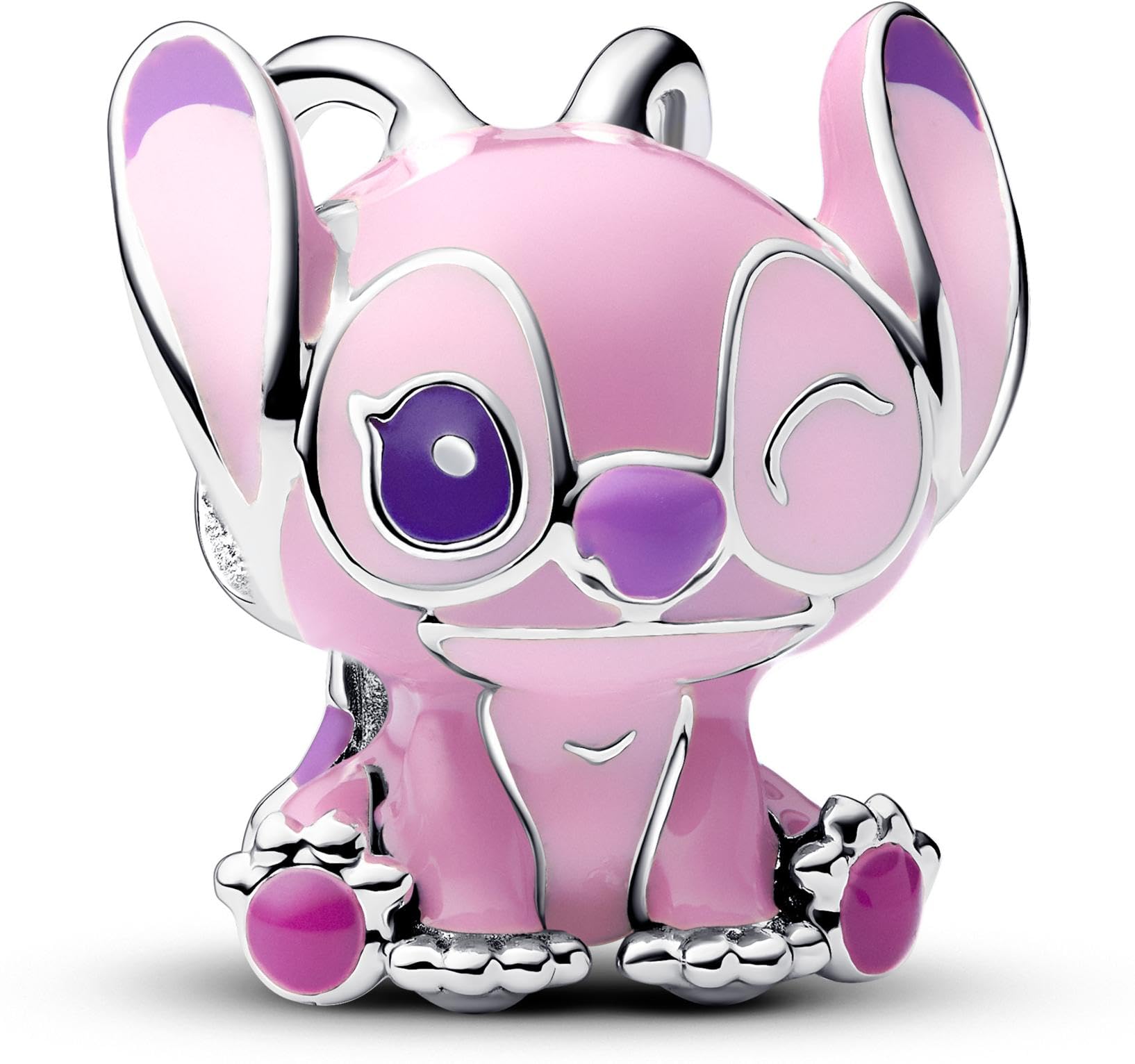 Pandora Moments Disney Lilo and Stitch Angel Charm Sterling