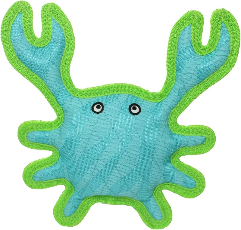 Brinquedo de Pelúcia para Cães Tuffy® DuraForce® Caranguejo com Apito DFC-Crab-T-BG