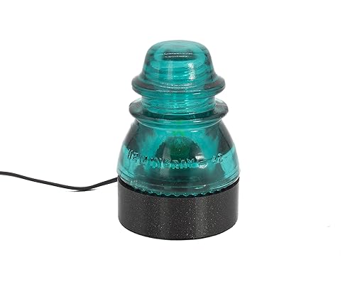 Miniatura 2 de Lamp Base for "Hemingray-40, -42, -45" Glass Insulators (No LED bulb)