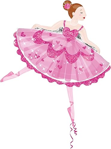 Anagram Bailarina Bailarina en forma de globo de Mylar 350 in