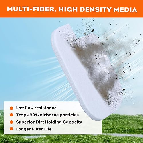 Miniatura 4 de HIPA 530057925, Repower de combustible kit de filtro de aire para Poulan P3314 P3416 P3816 P4018 PP3416 PP3516 PP3816 PP4018 PPB3416 PPB4018 PPB4218