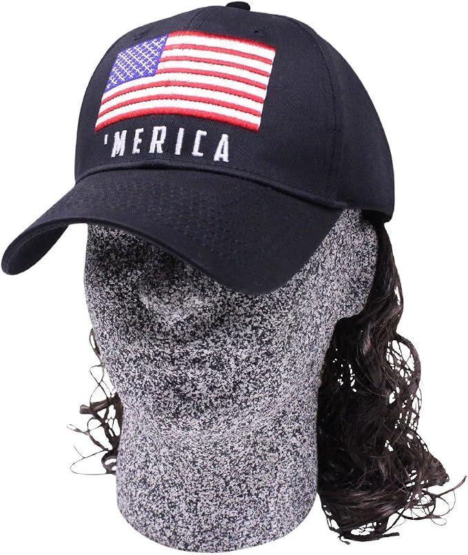 Artisan Owl Black 'Merica Flag Mullet 