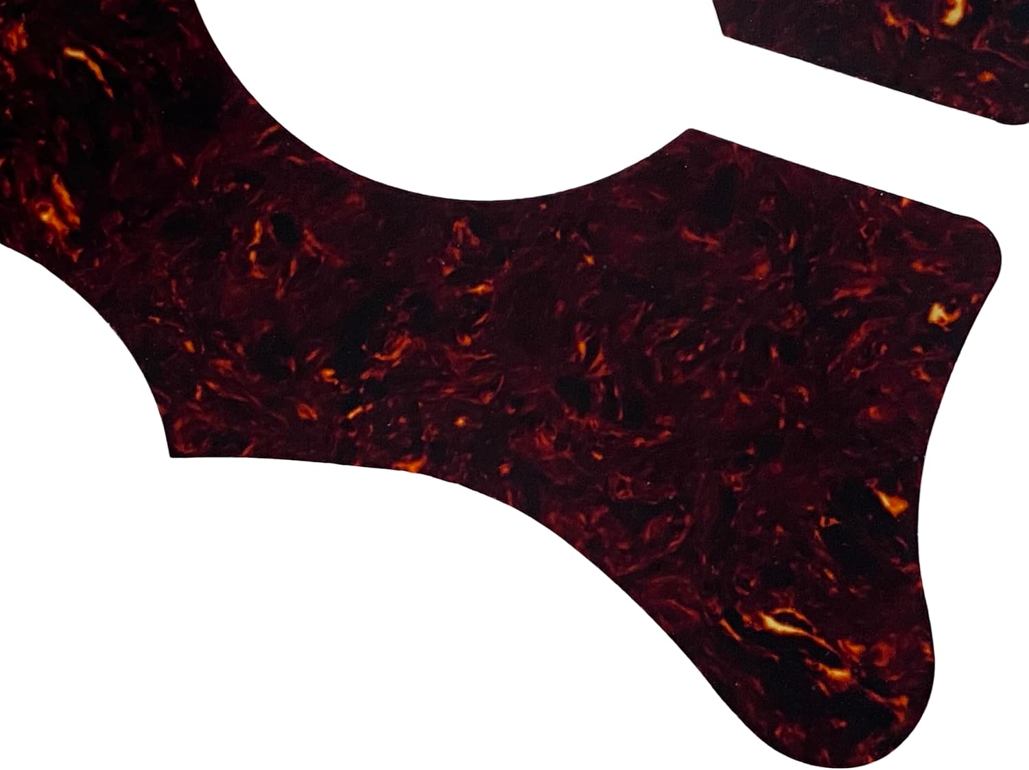 For Gibson J45 & J50 Acoustic Self Adhesive Guitar Pickguard Scratch Plate (4 Ply Brown Tortoise)