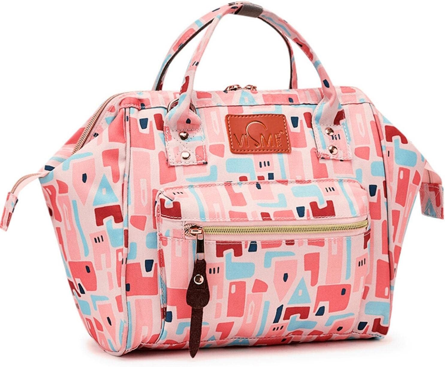 VISMIINTREND Mini Diaper Bag for Baby | Small Nappy Bags for Mother | Maternity Travel Handbag | Hospital Bags for Mom | Baby Shower Gift for Mom | Gifts for New Born Baby Boy Girl