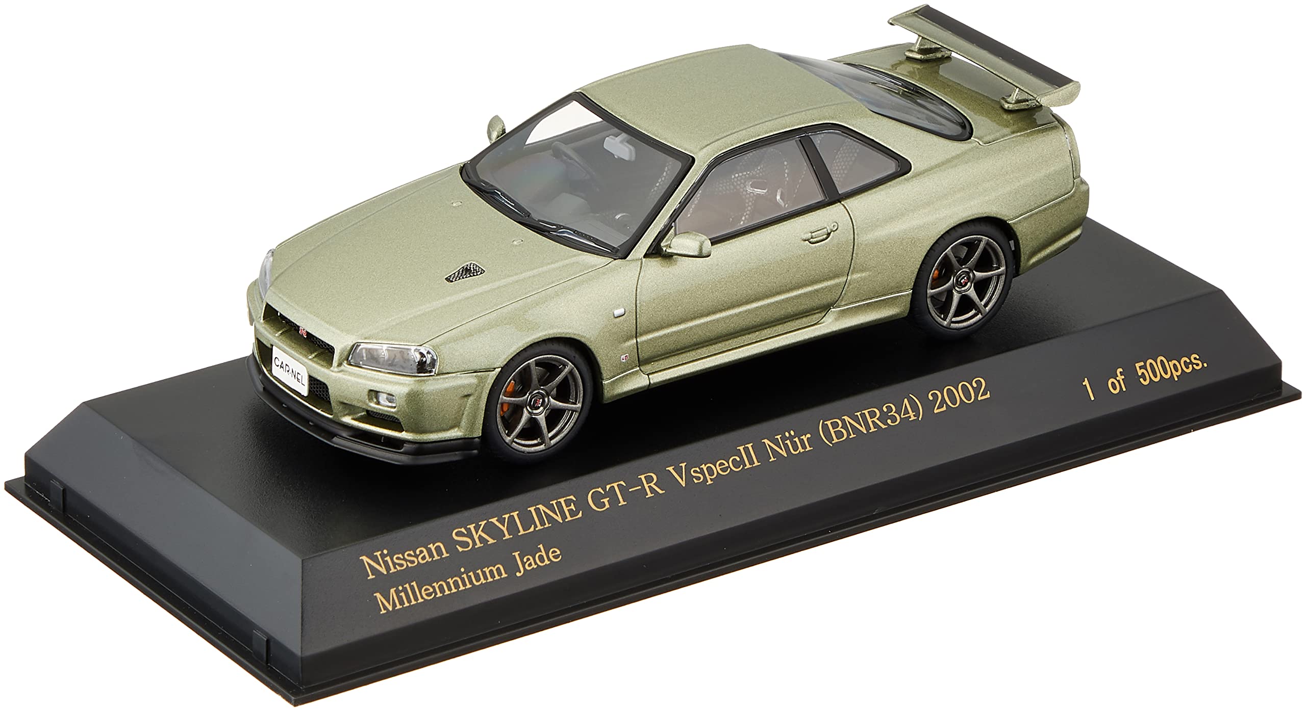 Amazon | CARNEL 1/43 ニッサン スカイライン GT-R VspecII Nur (BNR34