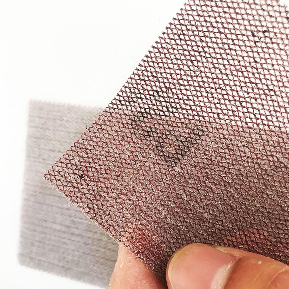 Discos De Malla Gancho Y Lazo, Papel De Lija Para 50 hojas de papel de lija de 70 x 198 mm, grano 80-800, sin polvo, antibloqueo, for lijadora orbital de suelos, muebles y madera de automóviles(100gri