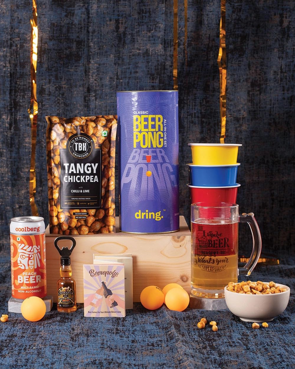 Buy The Knot Company Beer Lover Gift Hamper | Non Alcoholic Beer