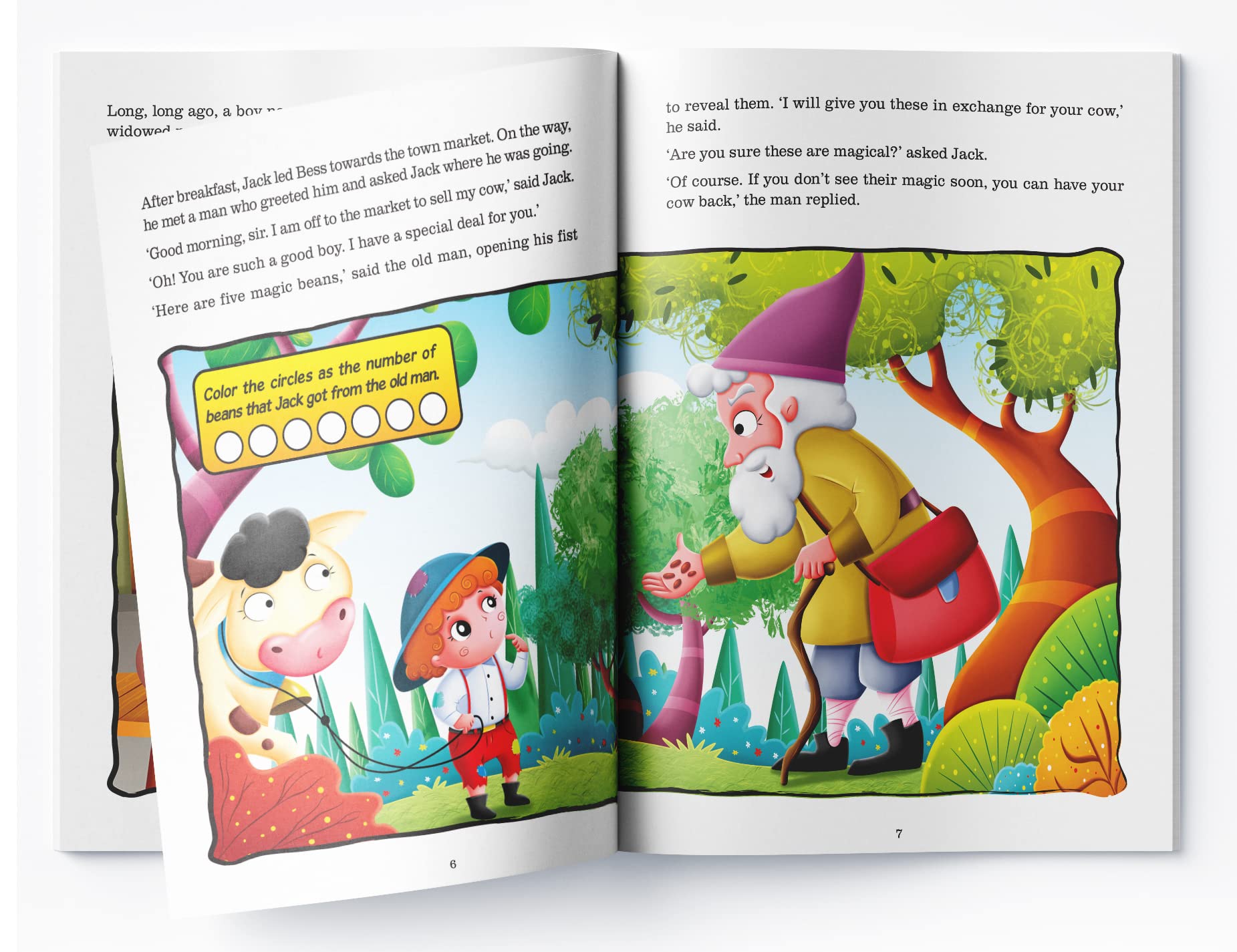 Fairy Tales Comprehension | Jack And The Beanstalk Read, Understand & Reflect | Ages 5–8 | Fun Reading Exercises To Build Vocabulary & Thinking Skills 4