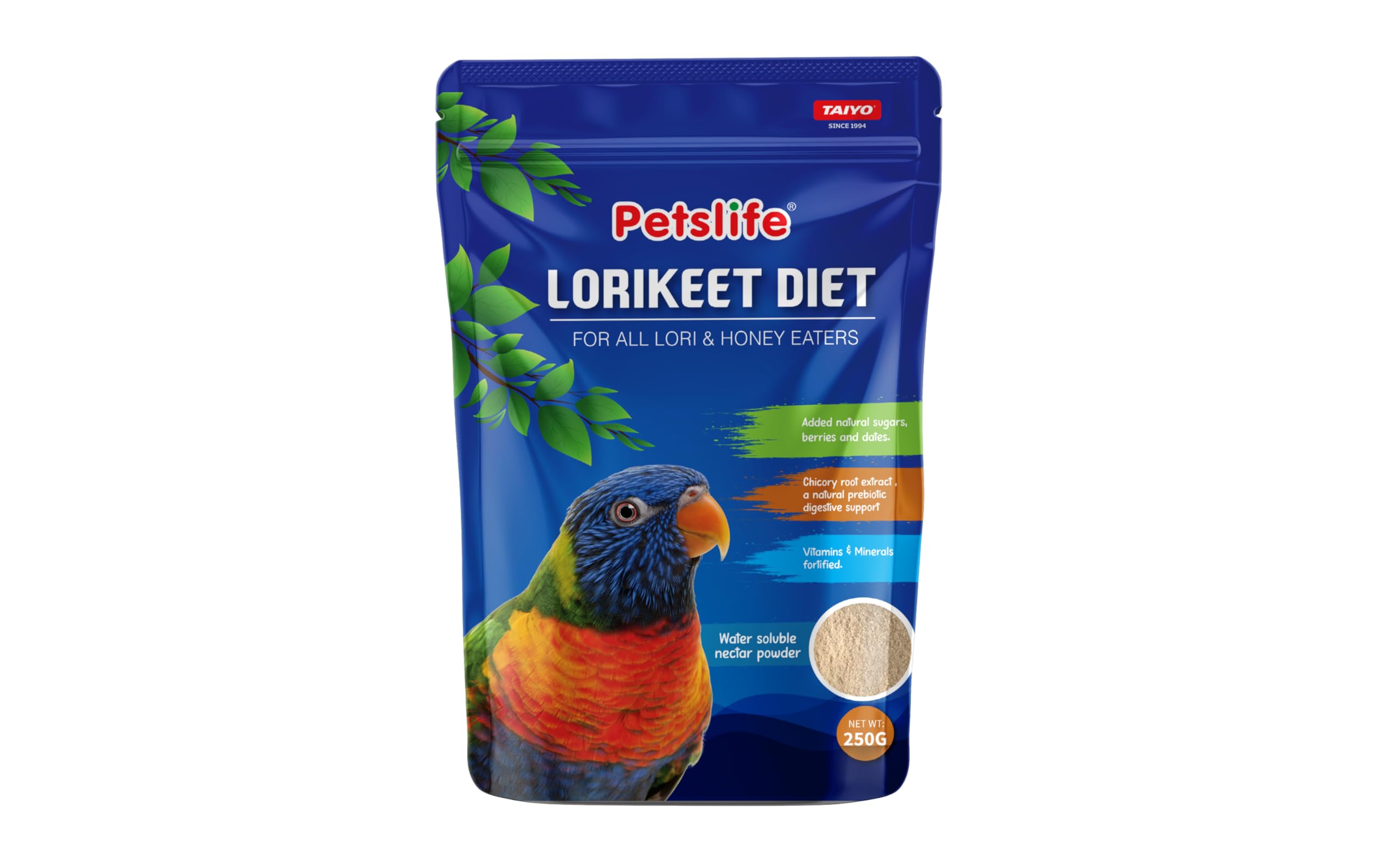 PETSLIFE Lori Natural Bird Food, 250g | Real Energy & Immunity Booster | Packed with Essential Vitamins, Minerals & Natural Ingredients for Active Bird Health (B0D8Q45SP9) Amazon Price History, Amazon Price Tracker