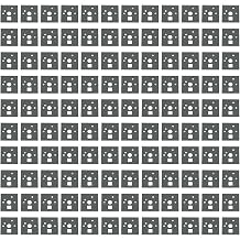 120pcs Black PORON Keyboard Switch Pad Poron Foam Keyboard Switch Film Polo Switch Pad Switch Film Hot Swap Keyboard Switch Pad