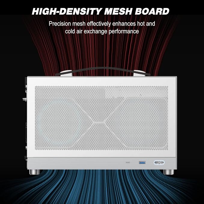 Gabinete Mini Tower KXRORS S300 para Mini-ITX miniatura 4
