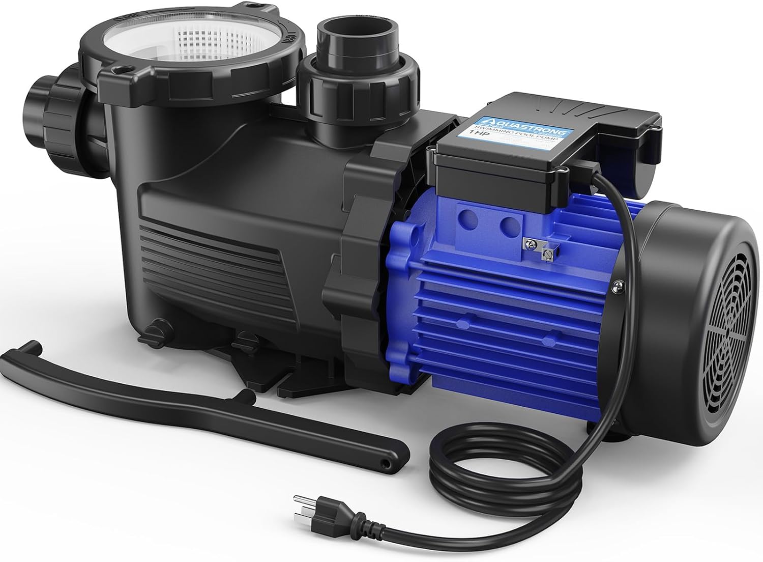 AQUASTRONG 1HP Pool Pump for Above/In-Ground Pools 6100 GPH