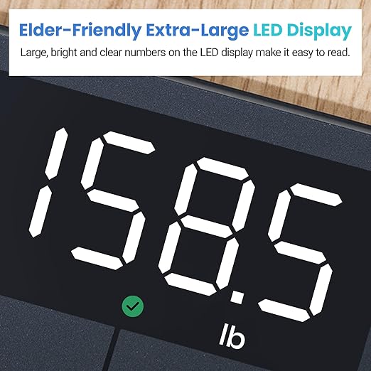 Báscula Digital Etekcity 400 lb, LED, Paquete de 5 miniatura 3