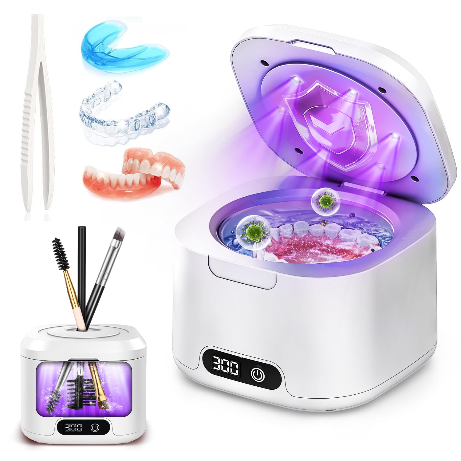 Amazon | 超音波洗浄機 【2025年新登場・日本語製成】 49000HZ高周波