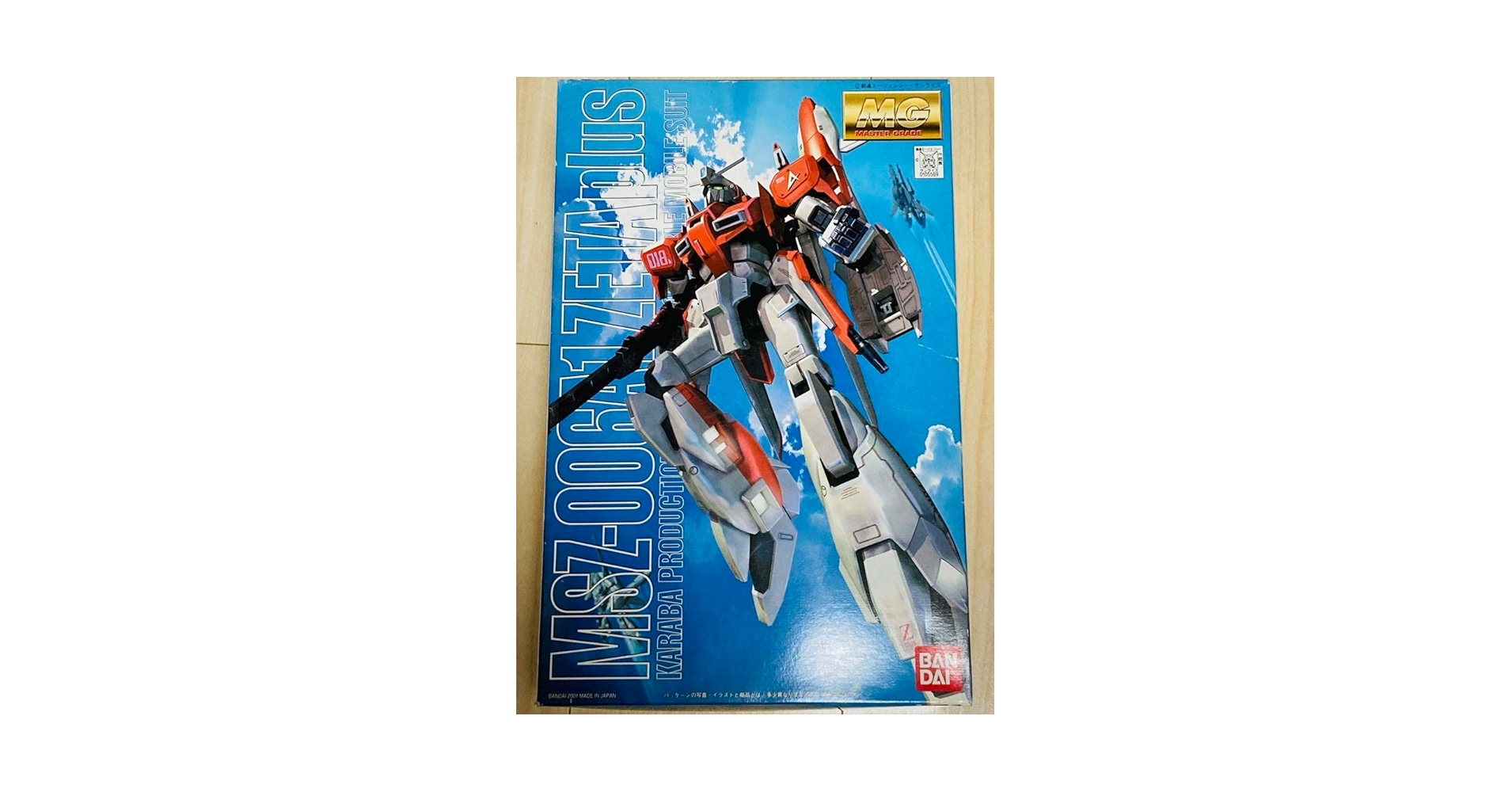 МＧ　MSZ-006A1 ZETA plusフィギュア BANDAI MG 1/100 MSZ-006A1 Zeta Plus Unicorn Ver. Premium.JP