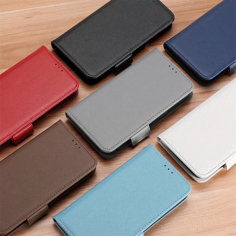 Handyhülle Für Xiaomi Redmi A3 – Flip-Leder Mit Standfunktion & Kartenfächern, Stoßfest