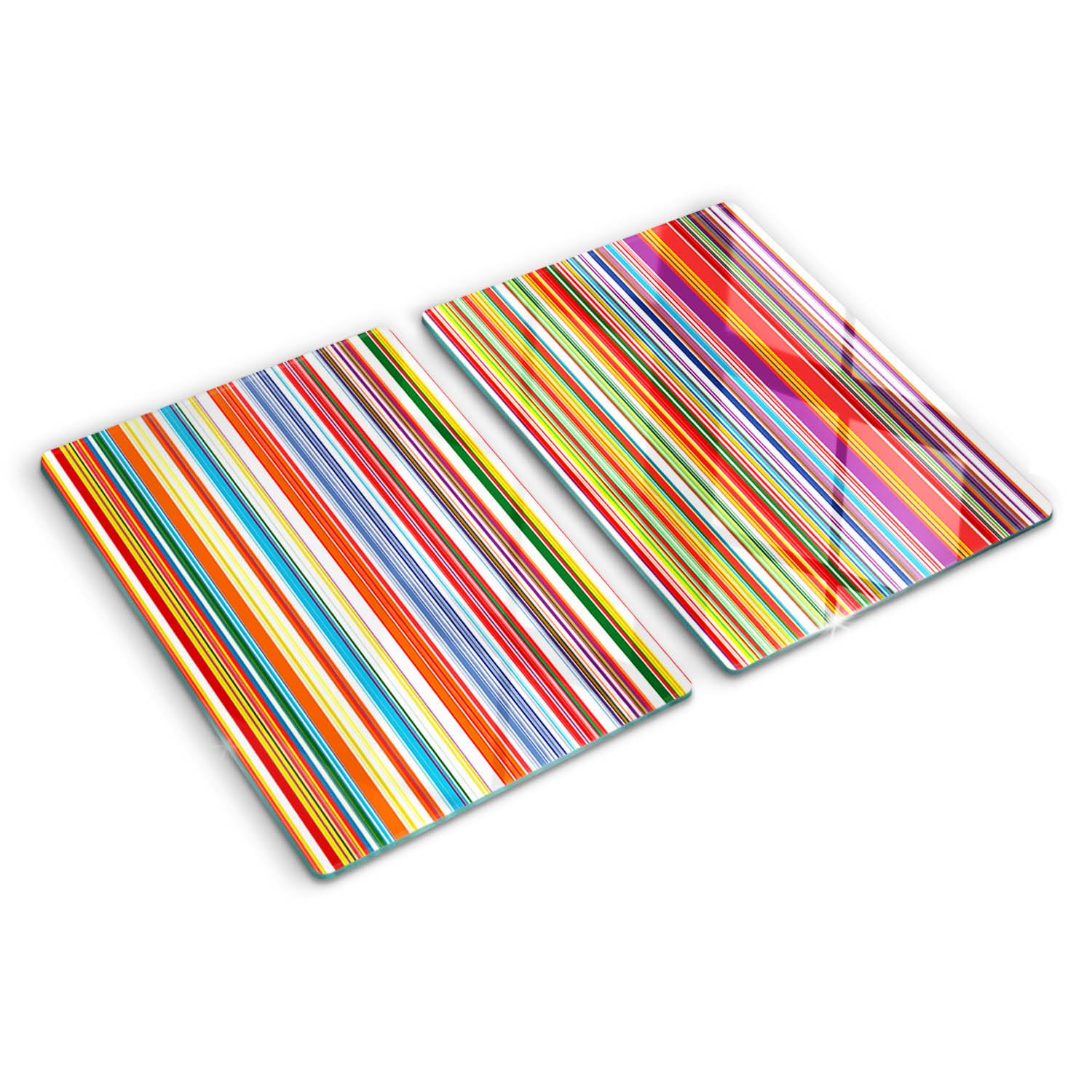 Planche à découper en verre grand format pour cuisine moderne