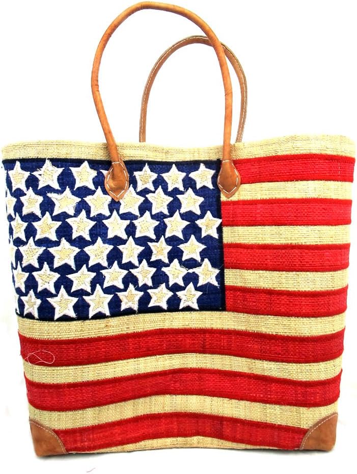 American Flag Tote Bag