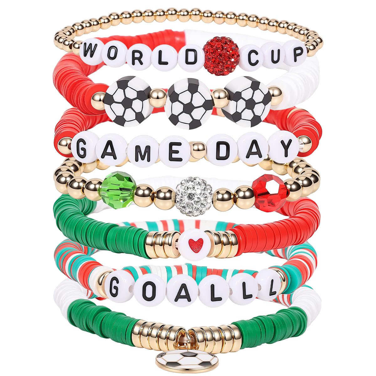 Amazon.com: AICase Soccer Bracelets for FIFA World Cup 2026 Gifts