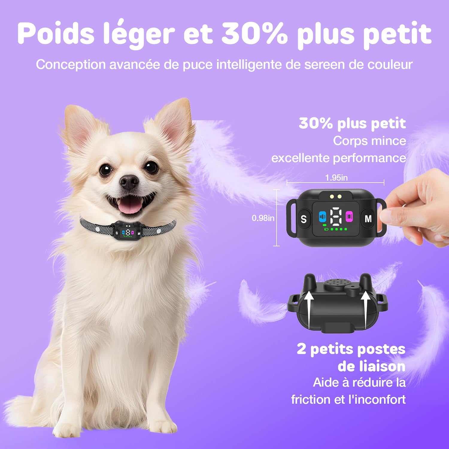 Collier anti aboiement efficace en extérieur