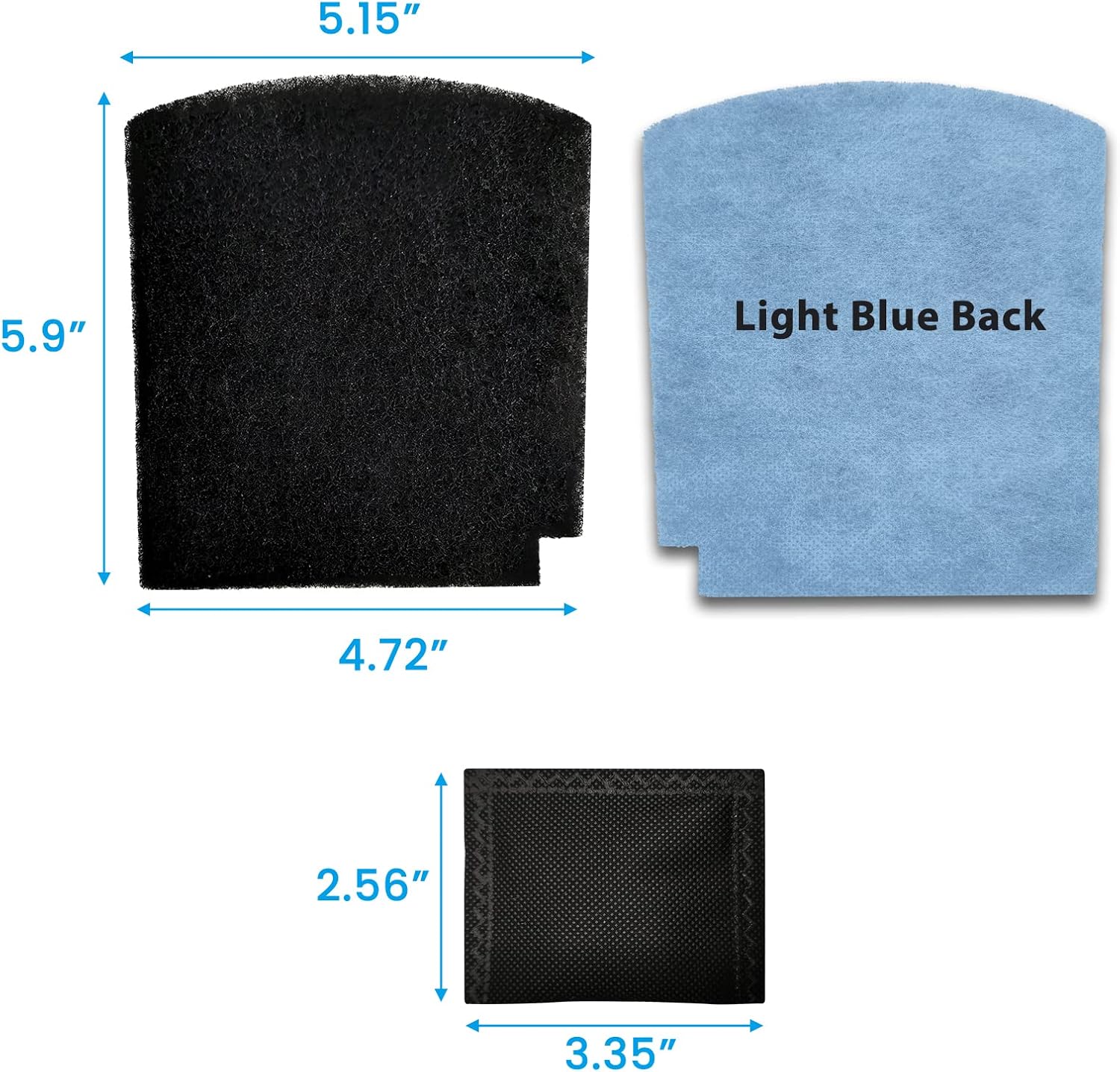 Hamilton TrueAir Replacement Carbon Filter, 12Pack Hamilton Beach TrueAir Filters with 6Pcs Carbon Bags - Image 4