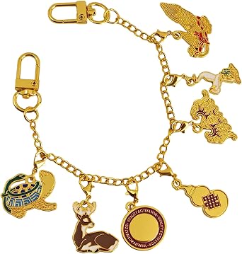 Fengshuibringluck Feng Shui Vitality Activator Charms Hanging 6 Blessings Amulet Bag Hanging