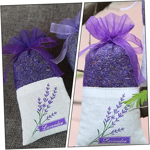 Miniatura 6 de Garneck 72 bolsas de bolsita ambientador de organza bolsa de fragancia ambientador bolsas vacías bolsas de lavanda bolsa bolsita bolsa de capullos