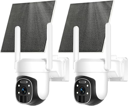 Cámara de seguridad celular 4G LTE para exteriores, 2K sin WiFi, cámara solar inalámbrica a color, visión nocturna a color, cámaras celulares para
