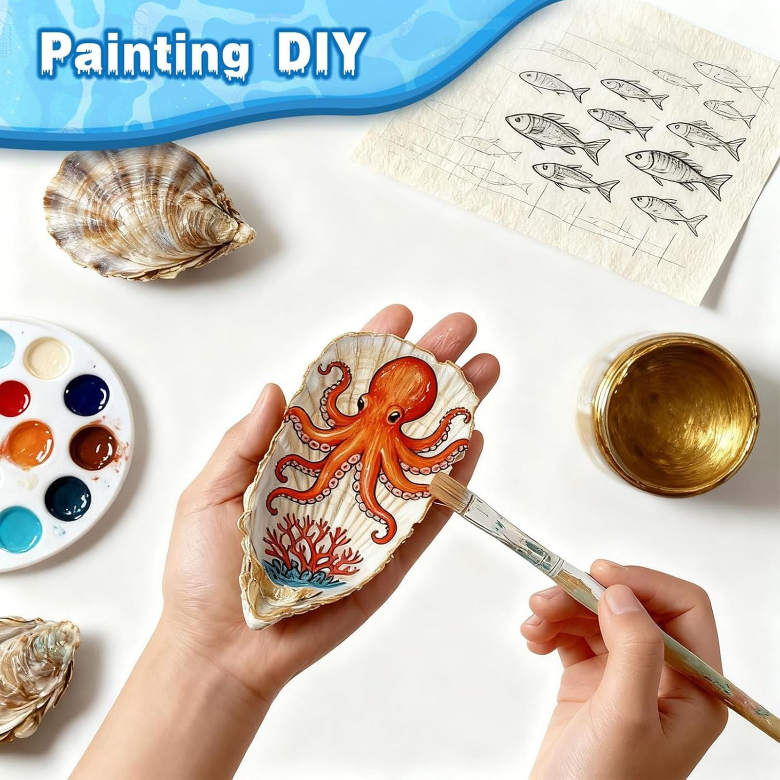 4"-5" 30 Stück Große, Konkave Austernschalen Für Bastelarbeiten, Natürliche Austernschalen In Großen Mengen, Muscheln Für DIY-Bastelarbeiten, Vasenfüllung Für Heimdekoration