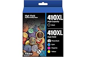 410 XL Remanufactured for Epson 410XL Ink Cartridges 5 Pack