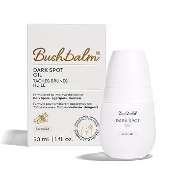 Bushbalm Dark Spot Oil - Improve Appearance of Dark Spots, Ingrown Hair All Over Body, Hydrates Skin, Rejuvenate and Nourish - 30ml Bermuda