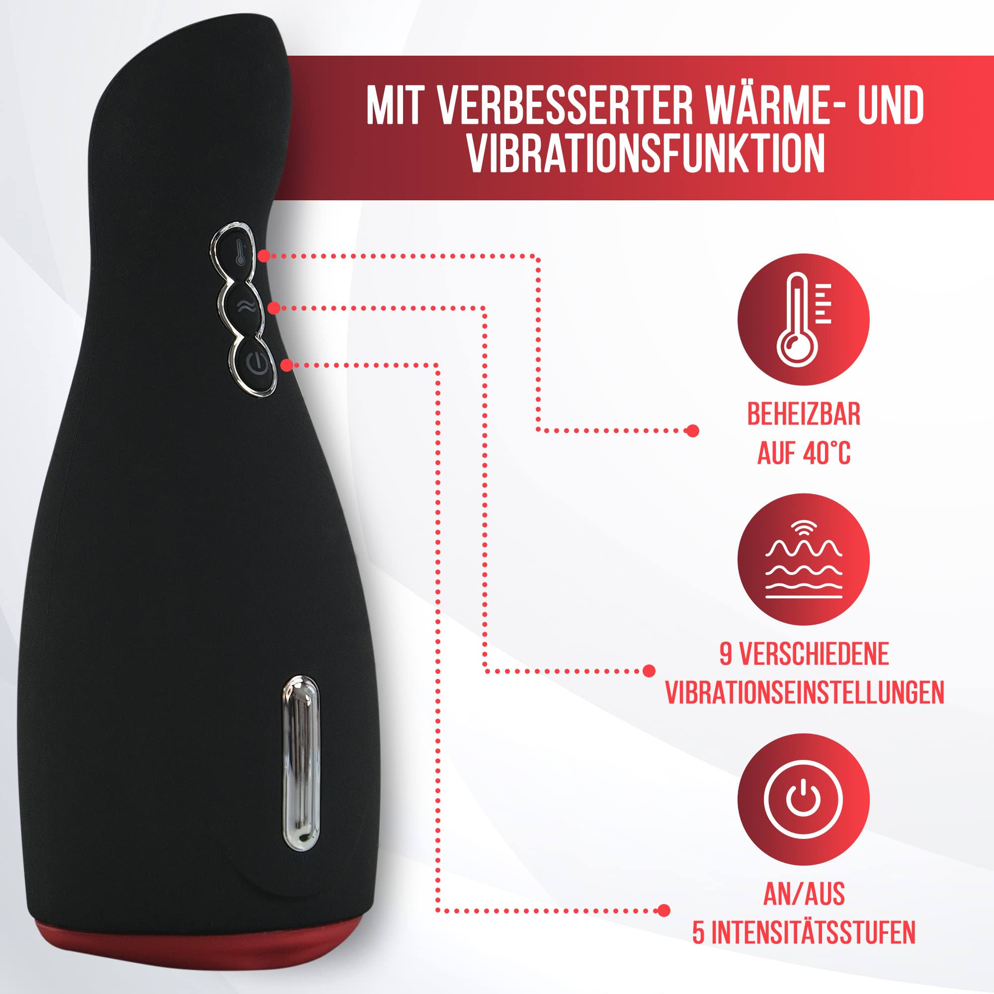 Elektrischer Masturbator, 9 Vibrationsmodi, Wrmefunktion, Sex, Spielzeug,  Taschenmuschi, masturbieren fr Mnner, Sexspielzeug, Penistrainer,  Automatischer Cup Masturbator, Vibrator Mann : Amazon.de: Drogerie &  Krperpflege
