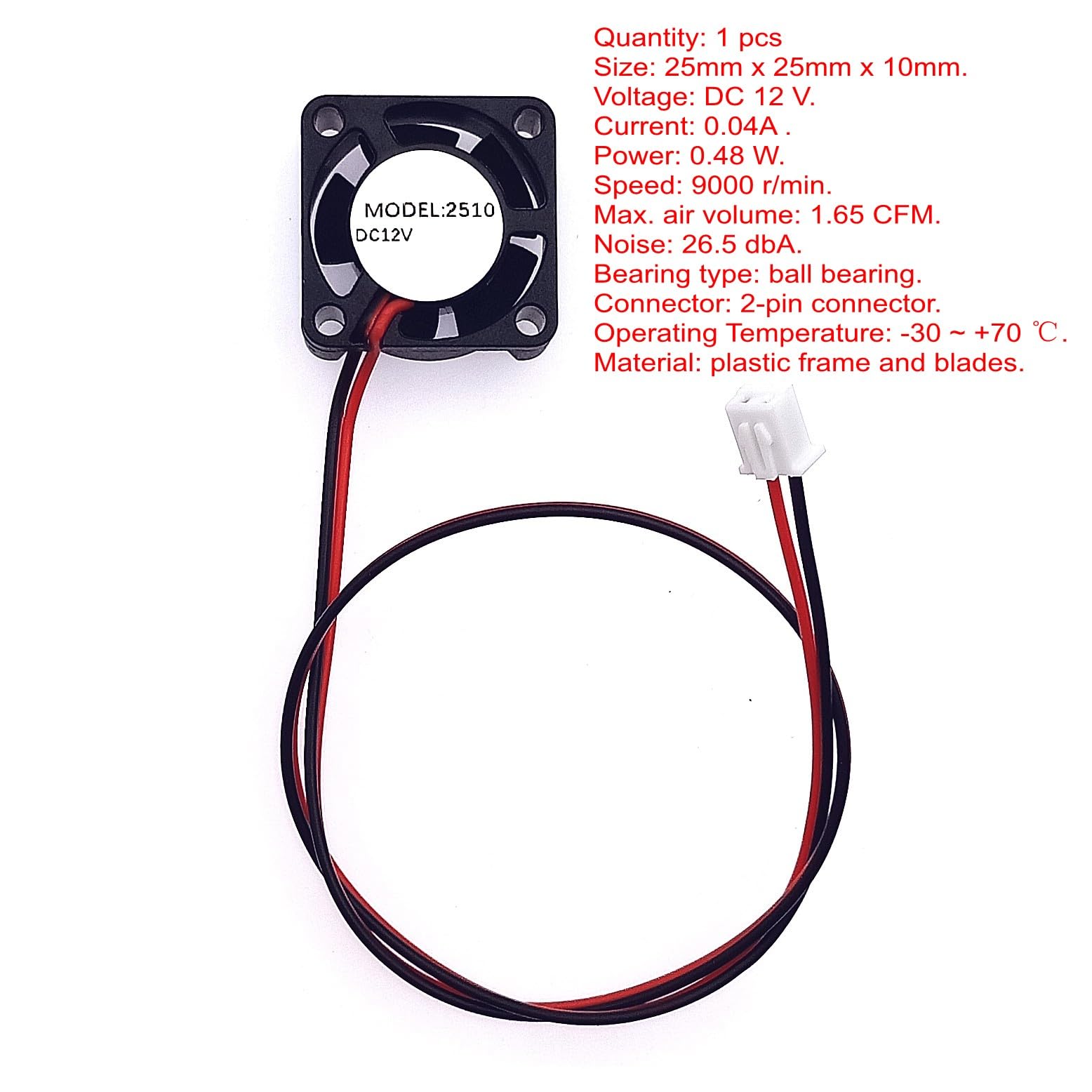 Doppio cuscinetto a sfere 60x60x25mm 6025 DC 5V 12V 24V ventola di raffreddamento del Computer 60x25mm macchina senza spazzole attrezzatura motore ventola di raffreddamento 3P  7