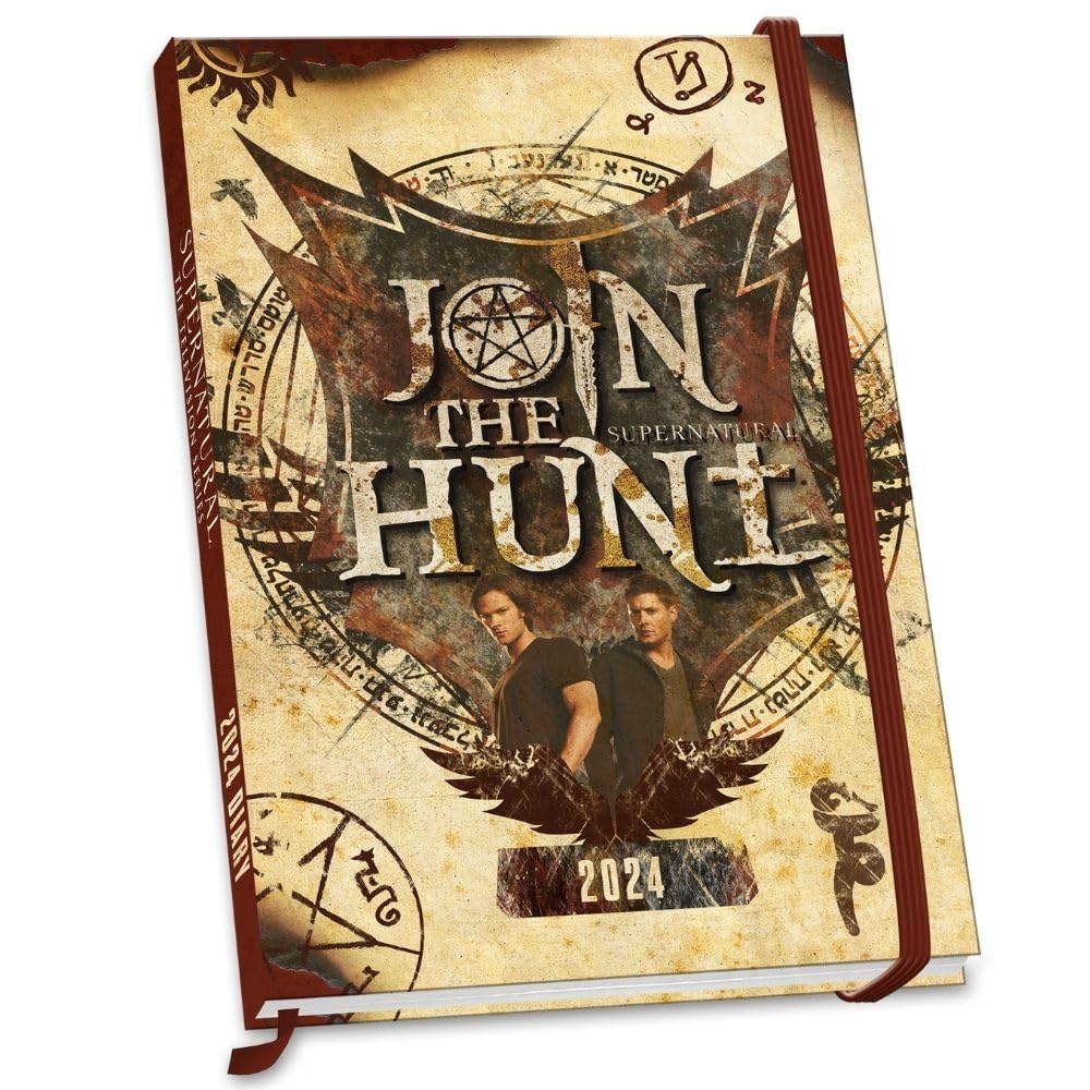 Supernatural 2024 A5 Size Diary Amazon.in Books